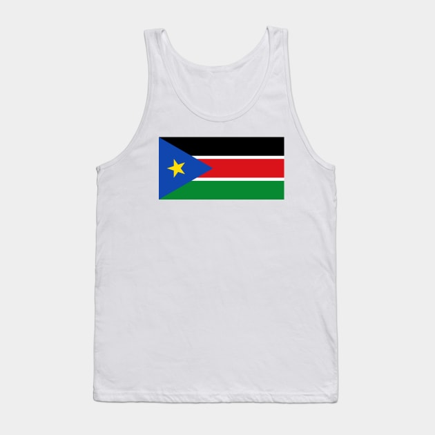 Flag of South Sudan Tank Top by COUNTRY FLAGS